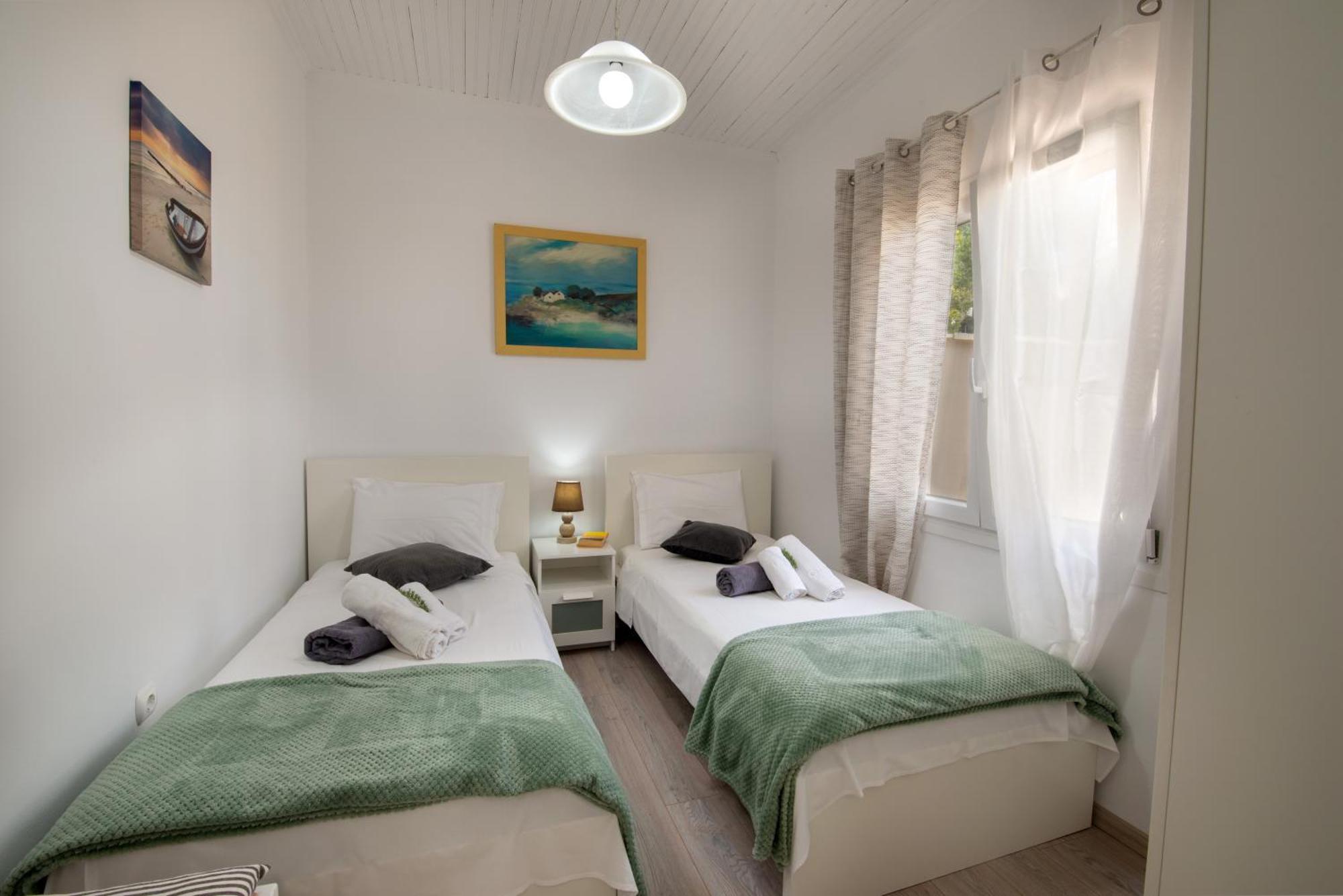 Loggos Seaview Cottage With Private Pool By Konnect Longós Exterior foto